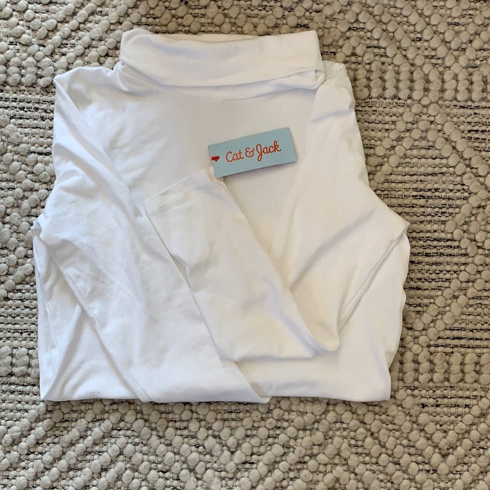 White Turtleneck